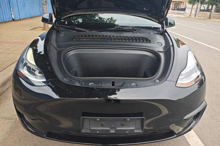 Used Tesla Model Y 2022 Revised Version Rear-Wheel Drive Engine Bay