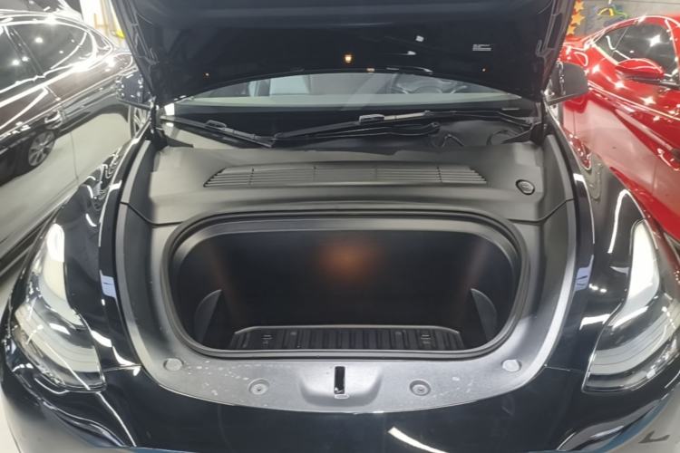 Used Tesla Model Y 2022 Revised Version Long-Range All-Wheel Drive Engine Bay