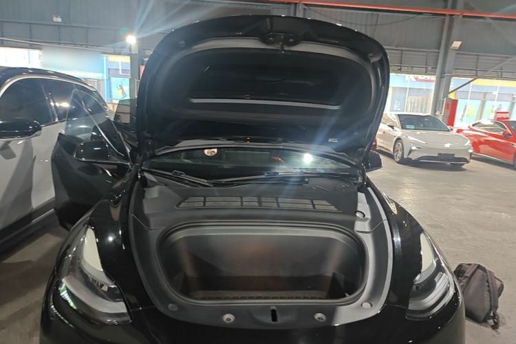 Used Tesla Model Y 2022 Long-Range All-Wheel-Drive Version Engine Bay