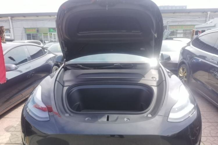 Used Tesla Model Y 2022 Revised Version Long-Range All-Wheel Drive Engine Bay