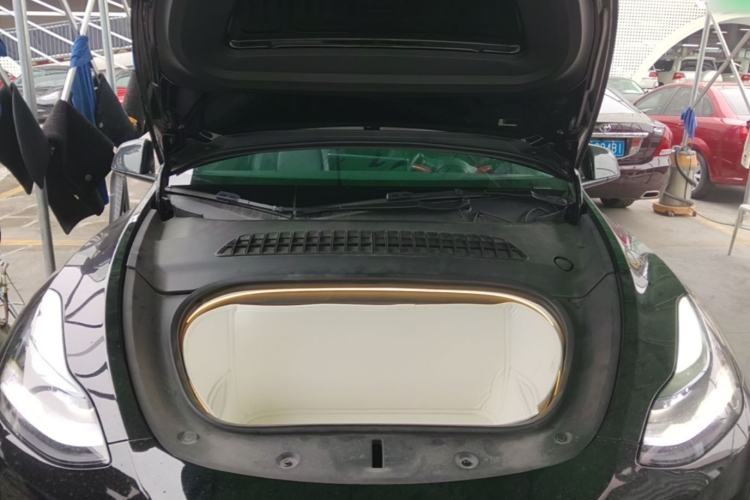 Used Tesla Model Y 2022 Revised Version Rear-Wheel Drive Engine Bay