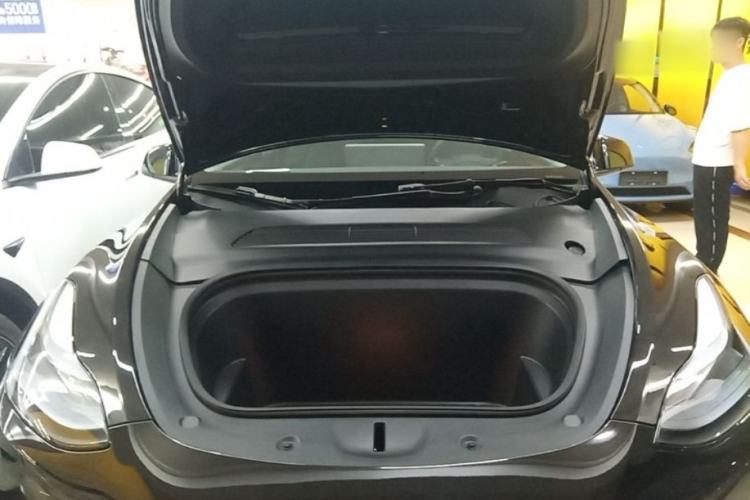 Used Tesla Model Y 2022 Revised Version Rear-Wheel Drive Engine Bay