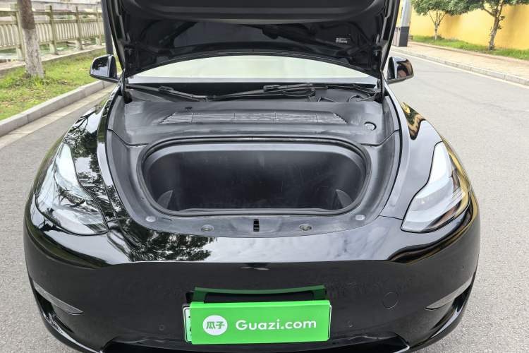 Used Tesla Model Y 2022 Long-Range All-Wheel-Drive Version Engine Bay
