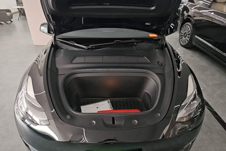 Used Tesla Model Y 2022 Long-Range All-Wheel-Drive Version Engine Bay