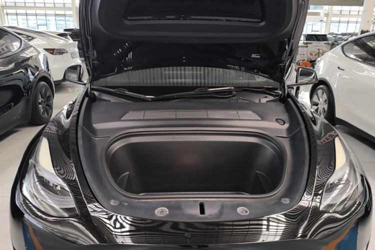 Used Tesla Model Y 2022 Long-Range All-Wheel-Drive Version Engine Bay