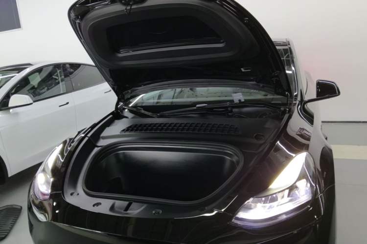 Used Tesla Model Y 2022 Revised Version Rear-Wheel Drive Engine Bay