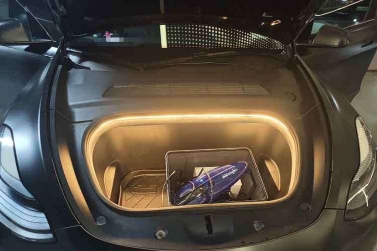 Used Tesla Model Y 2022 Rear-Wheel-Drive Version Engine Bay