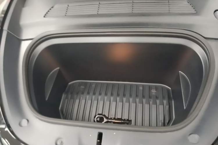 Used Tesla Model Y 2022 Long-Range All-Wheel-Drive Version Engine Bay