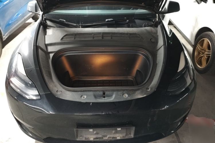 Used Tesla Model Y 2022 Long-Range All-Wheel-Drive Version Engine Bay