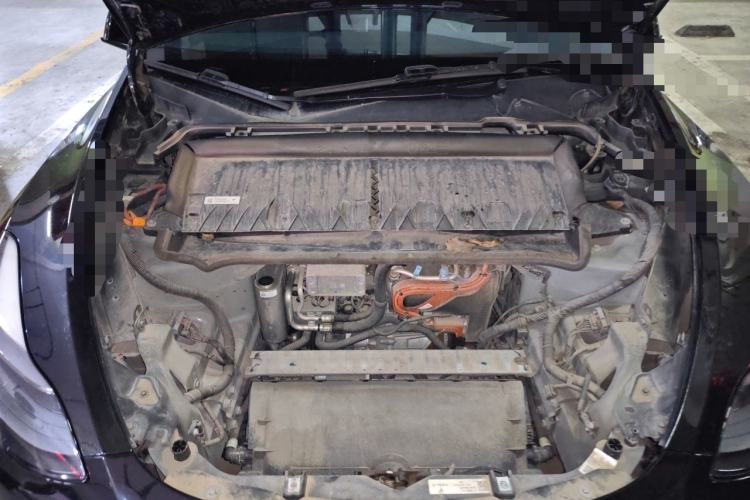 Used Tesla Model Y 2022 Long-Range All-Wheel-Drive Version Engine Bay