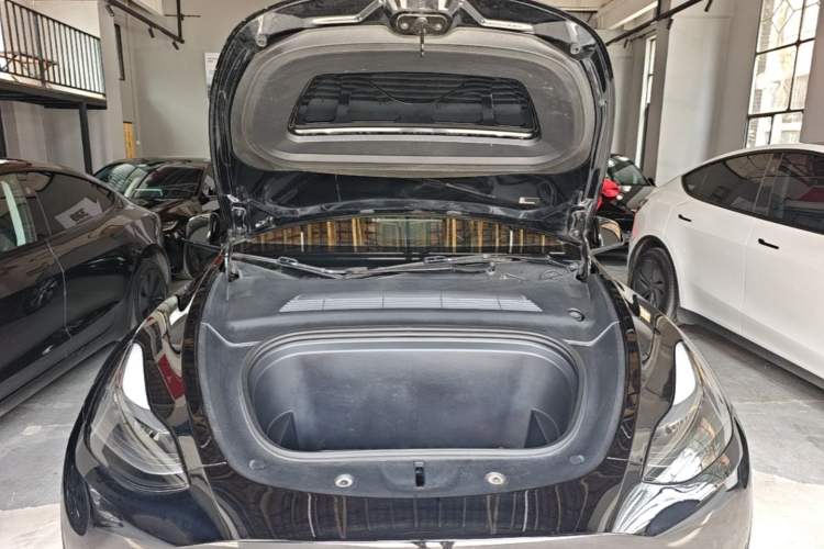 Used Tesla Model Y 2022 Revised Version Rear-Wheel Drive Engine Bay