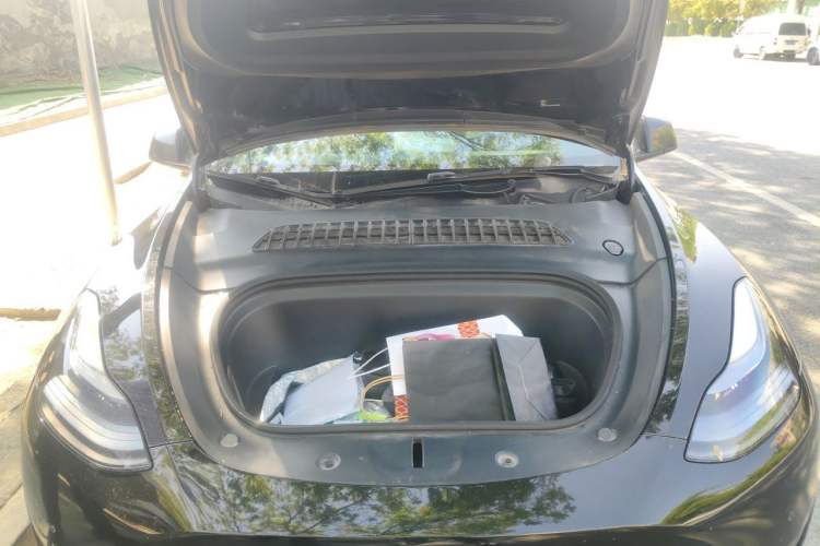 Used Tesla Model Y 2022 Revised Version Rear-Wheel Drive Engine Bay