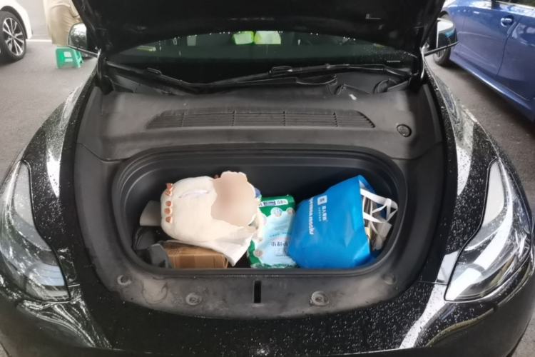 Used Tesla Model Y 2022 Revised Version Rear-Wheel Drive Engine Bay