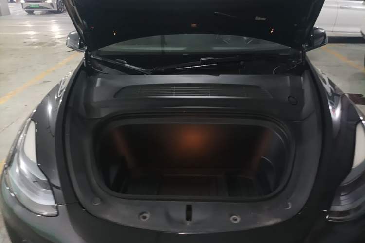 Used Tesla Model Y 2022 Long-Range All-Wheel-Drive Version Engine Bay