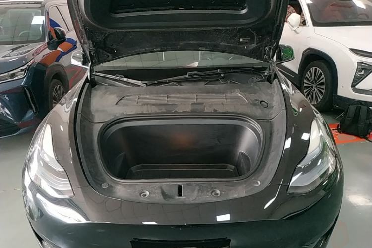 Used Tesla Model Y 2022 Revised Version Rear-Wheel Drive Engine Bay