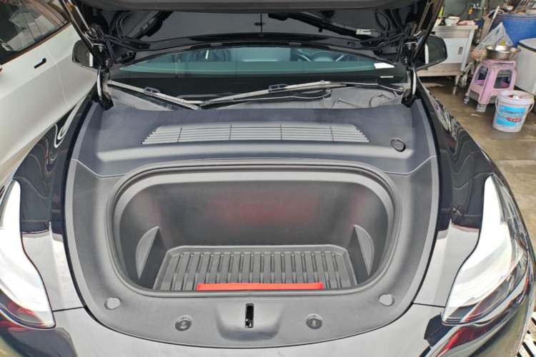 Used Tesla Model Y 2022 Long-Range All-Wheel-Drive Version Engine Bay