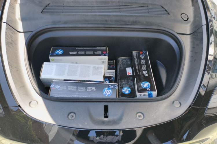 Used Tesla Model Y 2022 Revised Version Rear-Wheel Drive Engine Bay