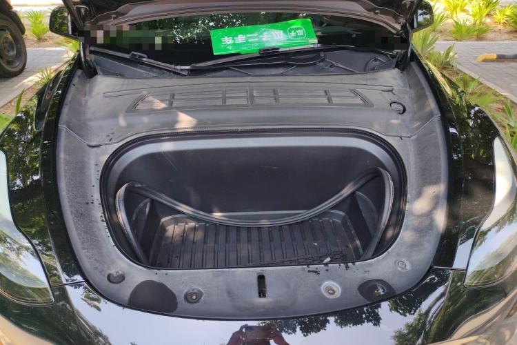 Used Tesla Model Y 2022 Revised Version Rear-Wheel Drive Engine Bay