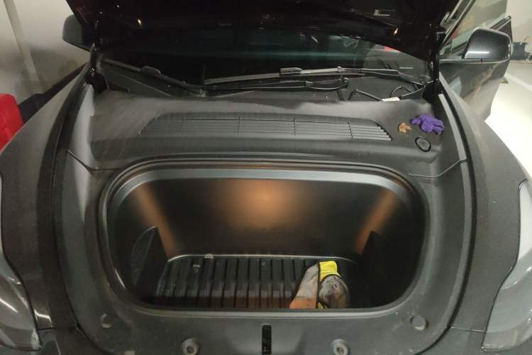 Used Tesla Model Y 2022 Revised Version Rear-Wheel Drive Engine Bay