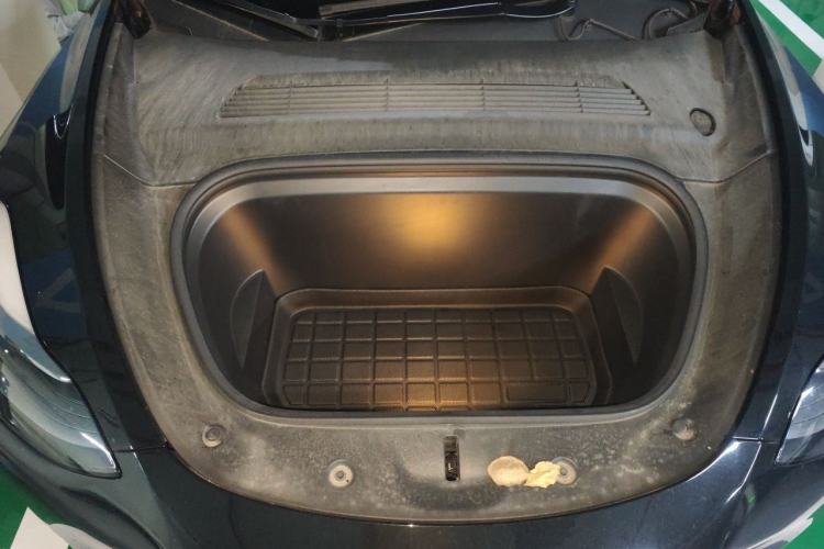 Used Tesla Model Y 2022 Long-Range All-Wheel-Drive Version Engine Bay