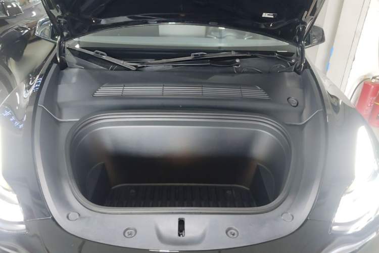 Used Tesla Model Y 2022 Long-Range All-Wheel-Drive Version Engine Bay