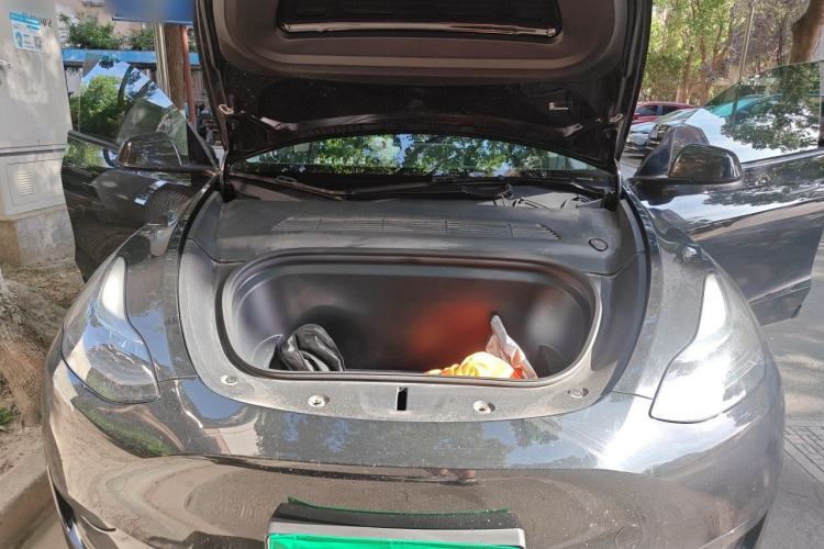 Used Tesla Model Y 2022 Revised Version Rear-Wheel Drive Engine Bay