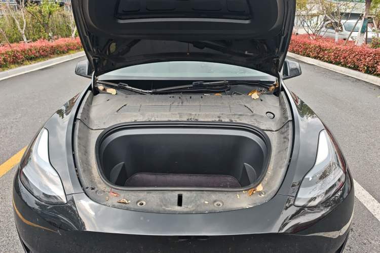 Used Tesla Model Y 2022 Revised Version Rear-Wheel Drive Engine Bay