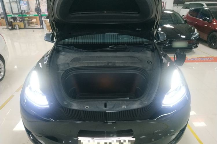 Used Tesla Model Y 2022 Revised Version Rear-Wheel Drive Engine Bay