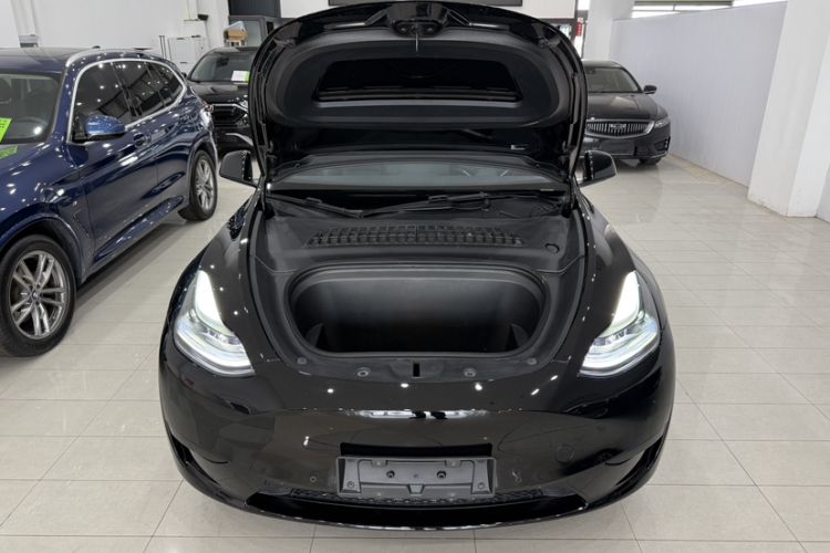 Used Tesla Model Y 2022 Revised Version Rear-Wheel Drive Engine Bay
