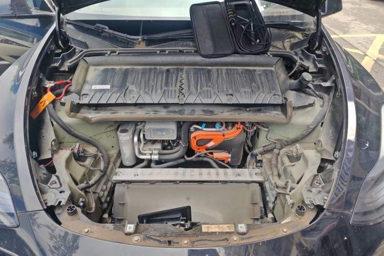 Used Tesla Model Y 2022 Revised Version Rear-Wheel Drive Engine Bay