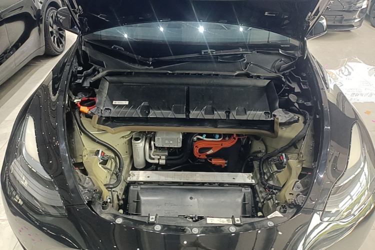 Used Tesla Model Y 2022 Revised Version Rear-Wheel Drive Engine Bay