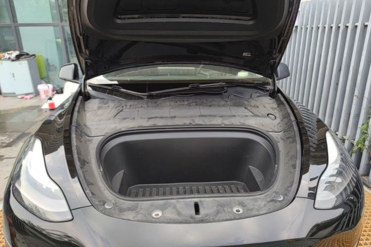 Used Tesla Model Y 2022 Long-Range All-Wheel-Drive Version Engine Bay