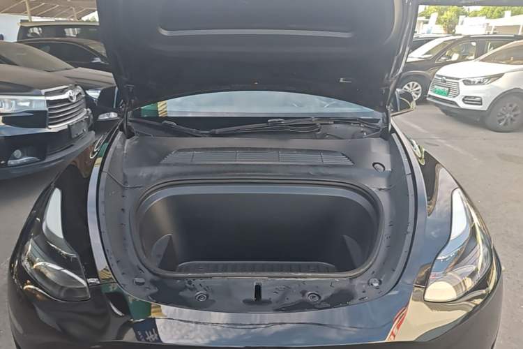 Used Tesla Model Y 2022 Revised Version Rear-Wheel Drive Engine Bay