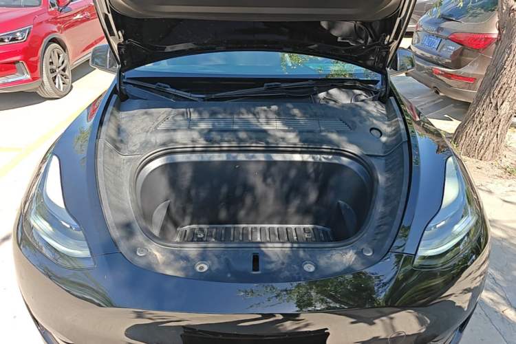 Used Tesla Model Y 2022 Revised Version Rear-Wheel Drive Engine Bay