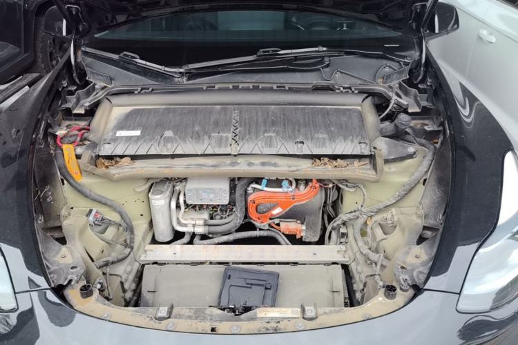 Used Tesla Model Y 2022 Revised Version Rear-Wheel Drive Engine Bay
