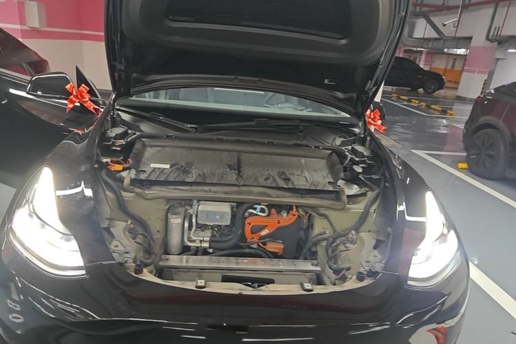 Used Tesla Model Y 2022 Revised Version Rear-Wheel Drive Engine Bay