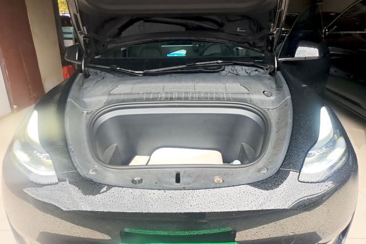 Used Tesla Model Y 2022 Revised Version Rear-Wheel Drive Engine Bay