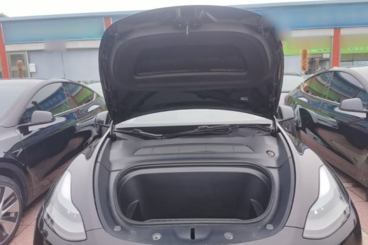 Used Tesla Model Y 2022 Revised Version Long-Range All-Wheel Drive Engine Bay