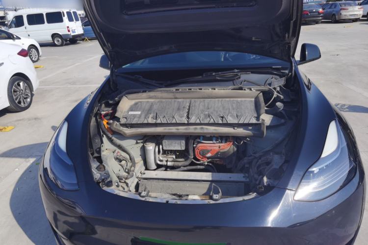 Used Tesla Model Y 2022 Revised Version Rear-Wheel Drive Engine Bay