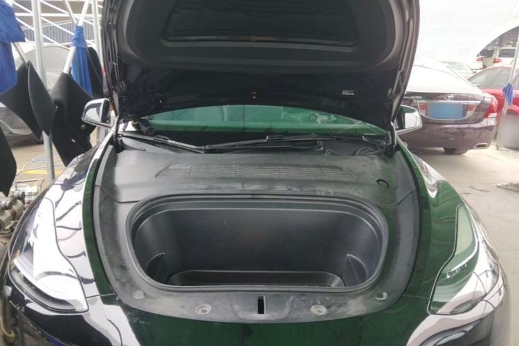 Used Tesla Model Y 2022 Revised Version Long-Range All-Wheel Drive Engine Bay