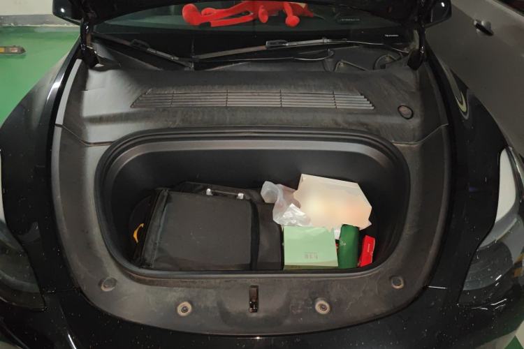 Used Tesla Model Y 2022 Revised Version Rear-Wheel Drive Engine Bay
