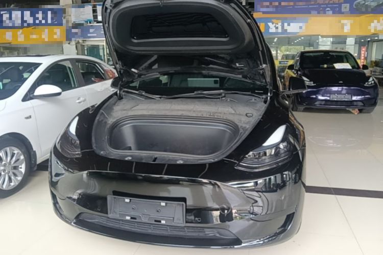 Used Tesla Model Y 2022 Revised Version Rear-Wheel Drive Engine Bay