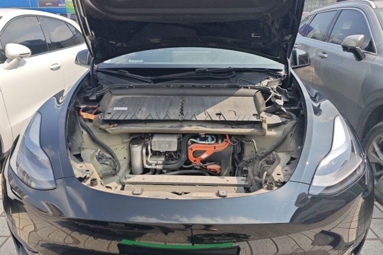 Used Tesla Model Y 2022 Revised Version Rear-Wheel Drive Engine Bay