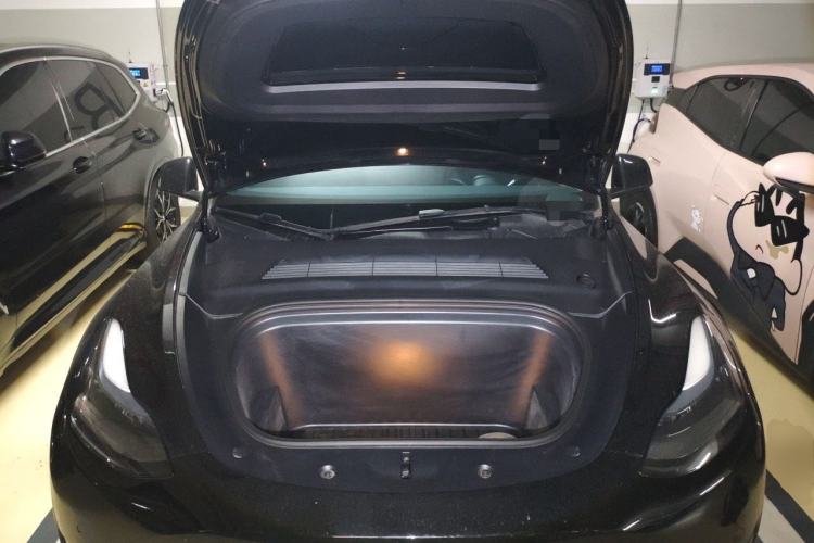 Used Tesla Model Y 2022 Revised Version Rear-Wheel Drive Engine Bay