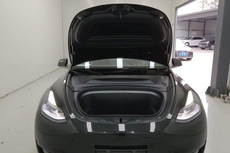 Used Tesla Model Y 2022 Revised Version Rear-Wheel Drive Engine Bay
