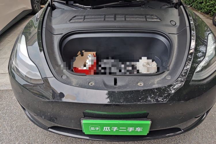 Used Tesla Model Y 2022 Revised Version Rear-Wheel Drive Engine Bay