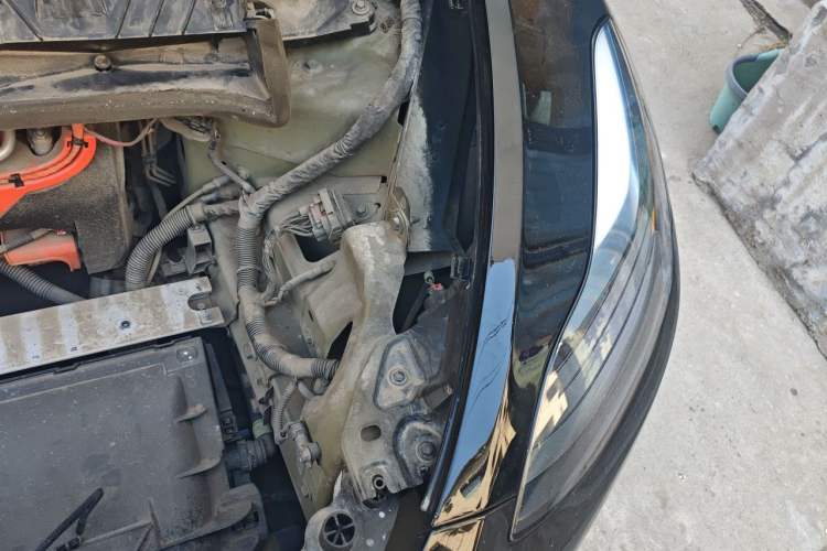 Used Tesla Model Y 2022 Revised Version Rear-Wheel Drive Engine Bay Left