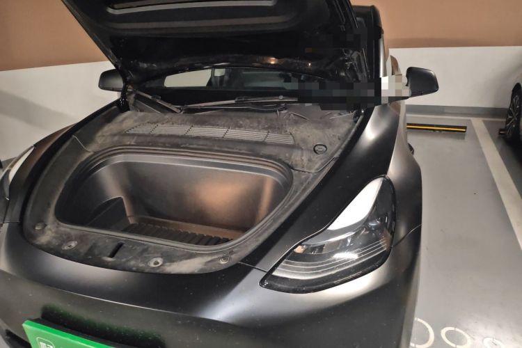 Used Tesla Model Y 2022 Revised Version Long-Range All-Wheel Drive Engine Bay Left