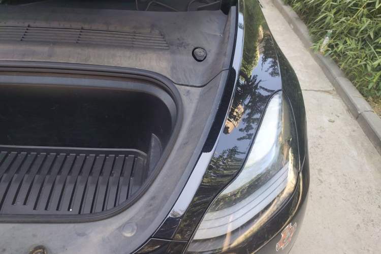 Used Tesla Model Y 2022 Rear-Wheel-Drive Version Engine Bay Left