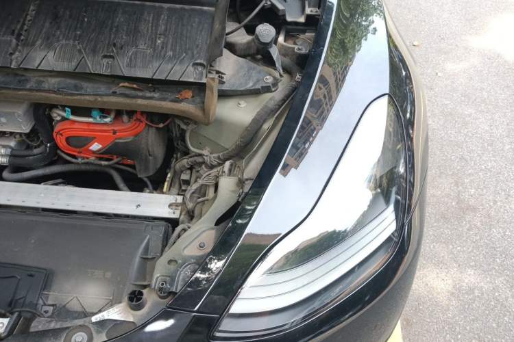 Used Tesla Model Y 2022 Revised Version Rear-Wheel Drive Engine Bay Left